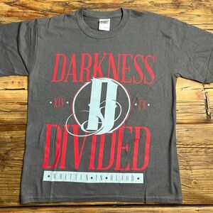 Darkness Divided Written in Blood TX Band Tee Shirt Size Youth Large or Adult XS